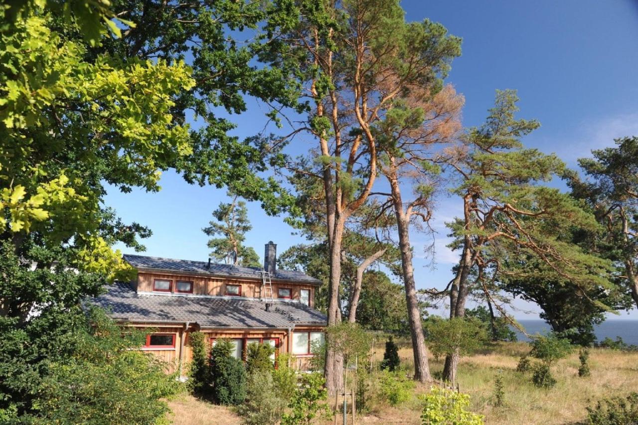 Ferienhaus "Biberburg Am Haff" Garz  المظهر الخارجي الصورة