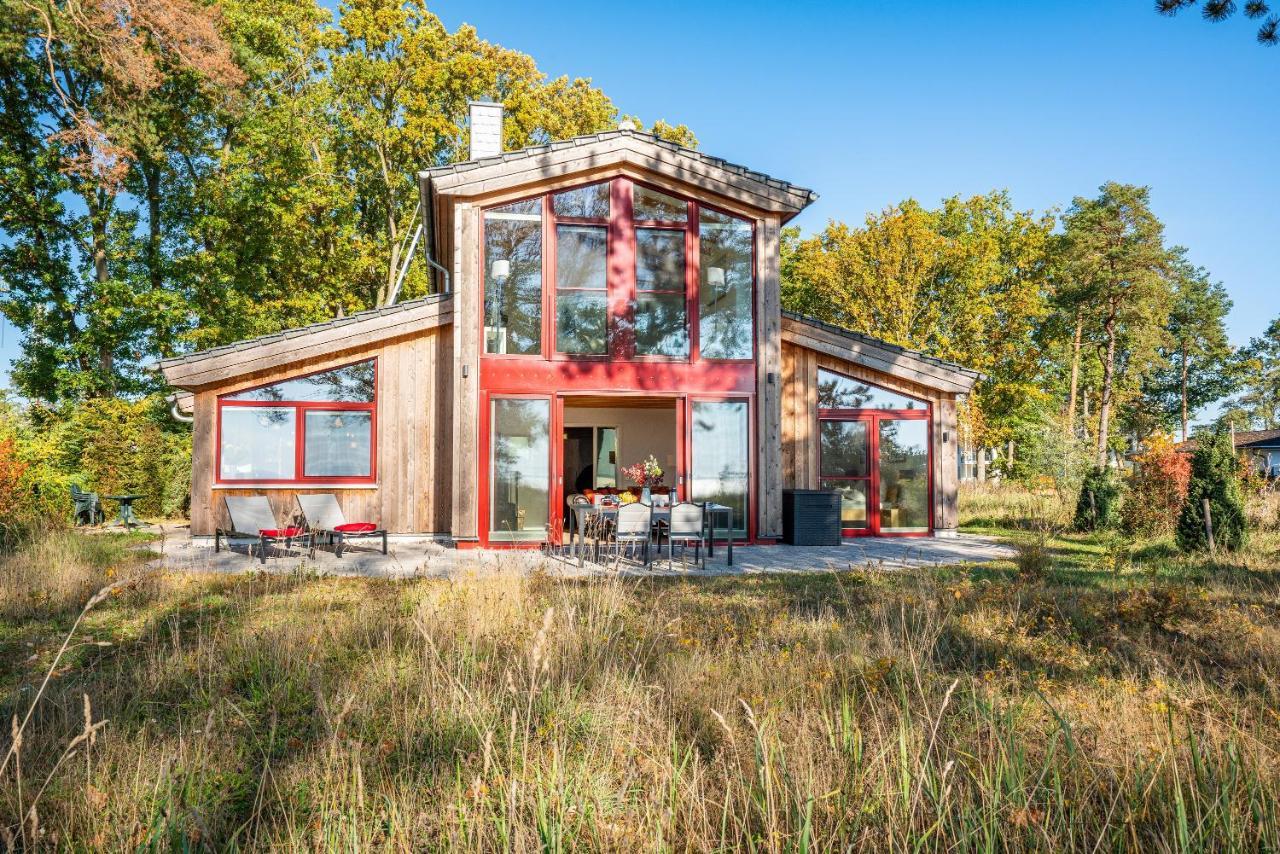 Ferienhaus "Biberburg Am Haff" Garz  المظهر الخارجي الصورة