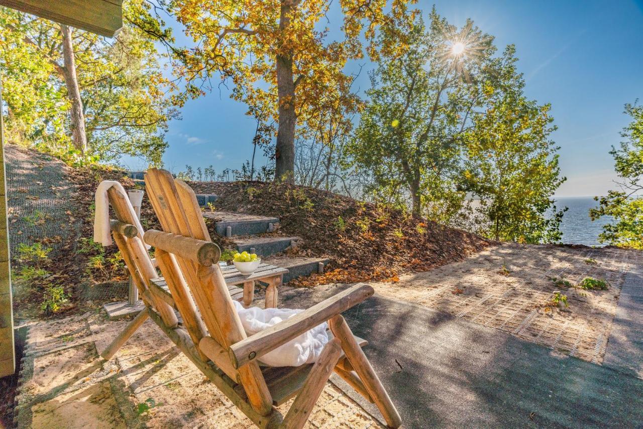 Ferienhaus "Biberburg Am Haff" Garz  المظهر الخارجي الصورة